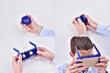 Micro VR Kit: Smallest Smartphone VR Goggles?